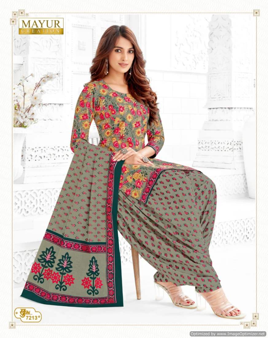 Khushi Vol 72 By Mayur Pure Cotton Printed Dress Material Wholesale Shop In Surat